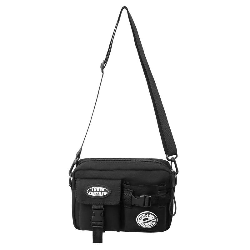 Men's Fashion Versatile Multifunctional Nylon Cloth Men's Shoulder Bags