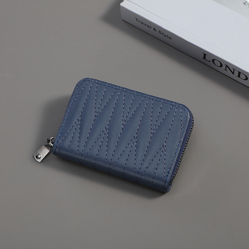 Women's Short Solid Color Spring Zipper Ladies Wallets