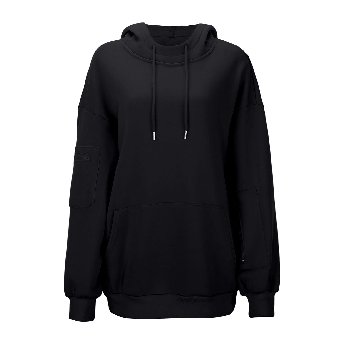 Women's Color Loose-fitting Versatile Casual Simple Personality Women's Sweater, Sweater