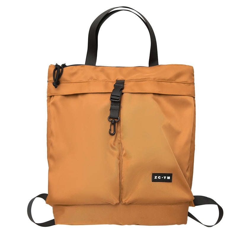 Women's & Men's & Commuter Solid Color Large Capacity Men's Shoulder Bags