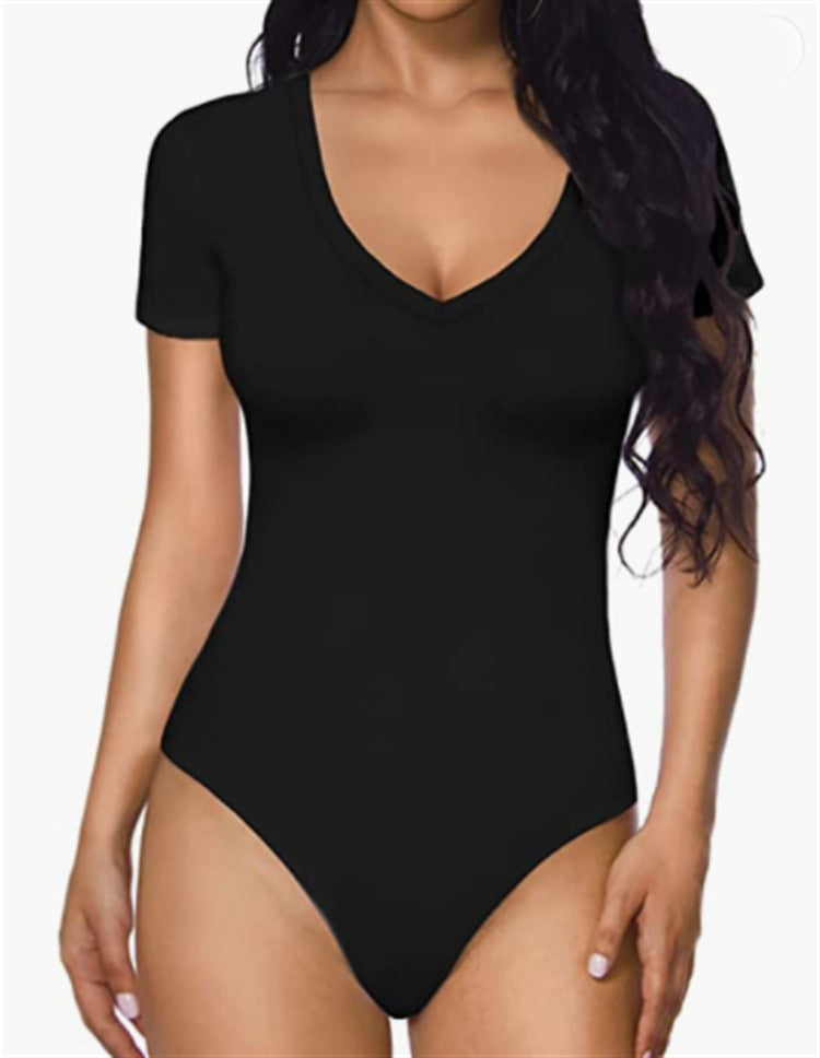 Stylish Sleeve Solid Color Slim Fit Shorts
