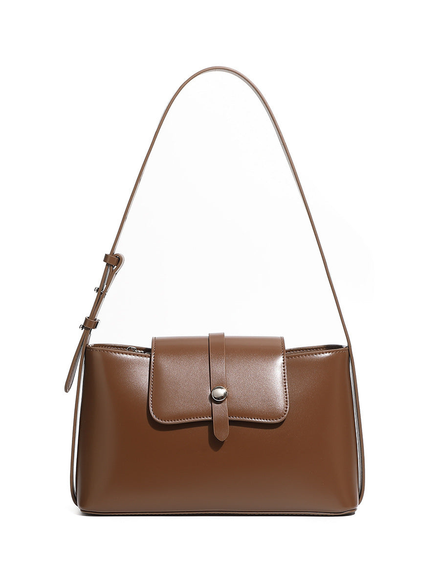 Women's Niche Underarm Genuine Leather High-grade Bags