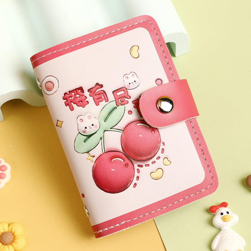 Mary Cartoon Cute Large Capacity Multiple Slots Card Holder