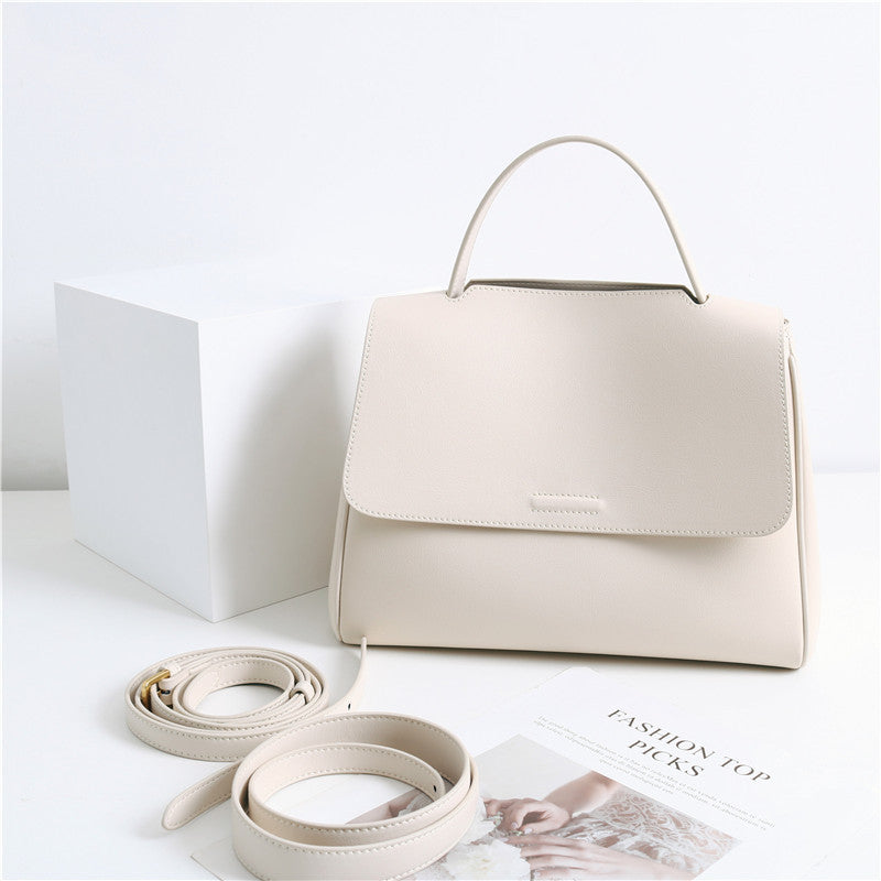 Versatile Women's Genuine Underarm Trendy Cowhide Bags