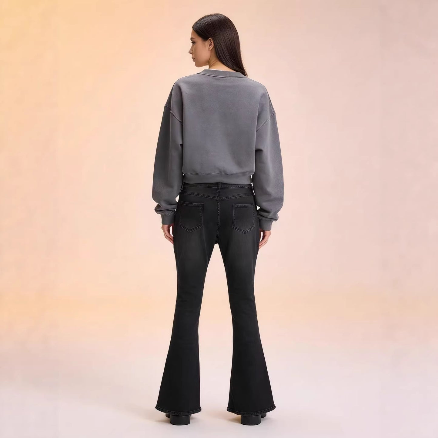 Women's Retro Skinny Hot Slimming Versatile Trousers Jeans