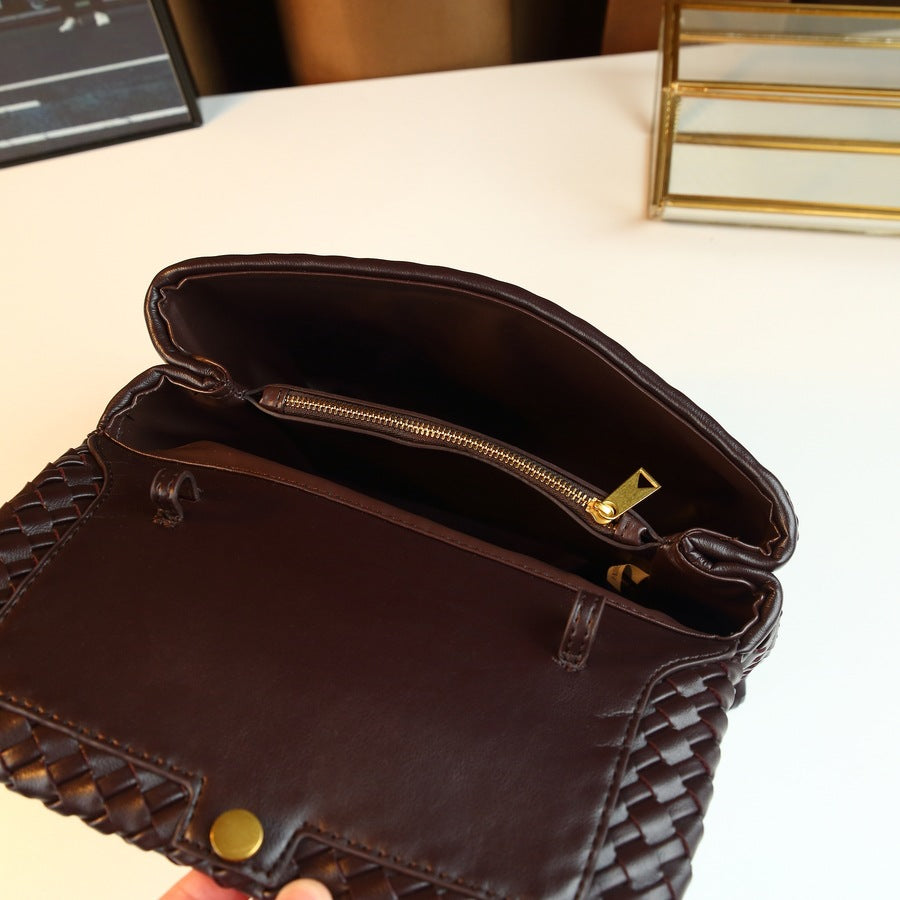 Women's Woven Simple Elegant Commuter Versatile Bags