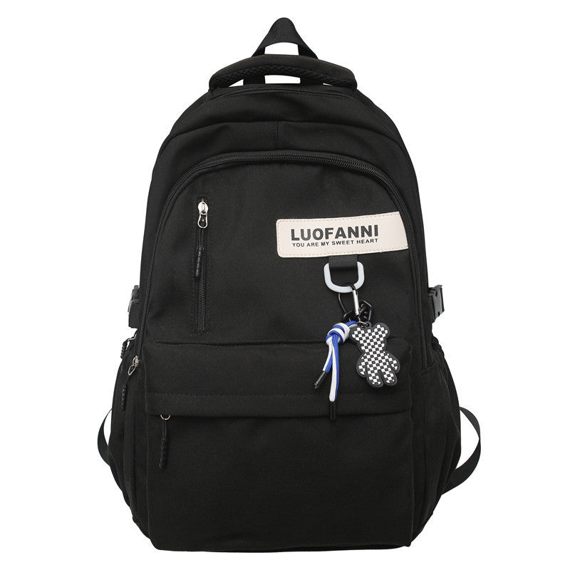 Men's Female Junior High College Simple For Backpacks