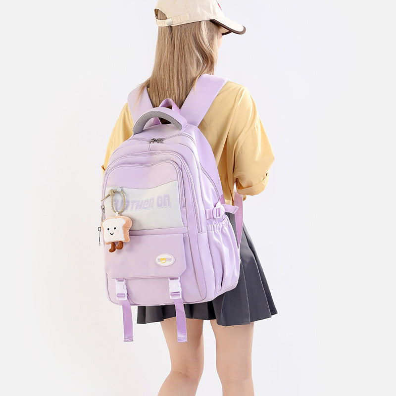 High College Junior Large Capacity Three Middle School Students' Schoolbags
