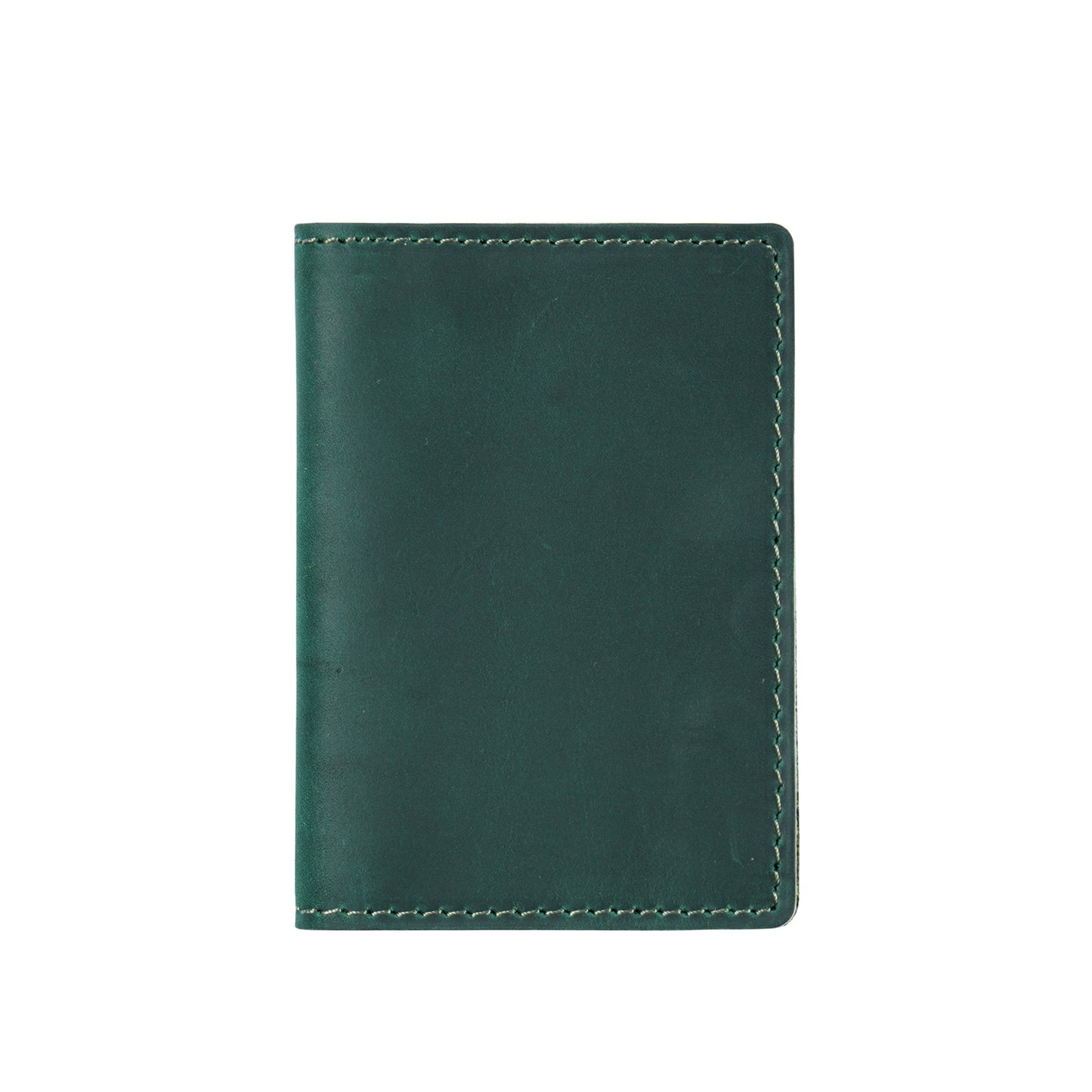 Genuine Leather Cowhide Simple Bank Storage Card Holder