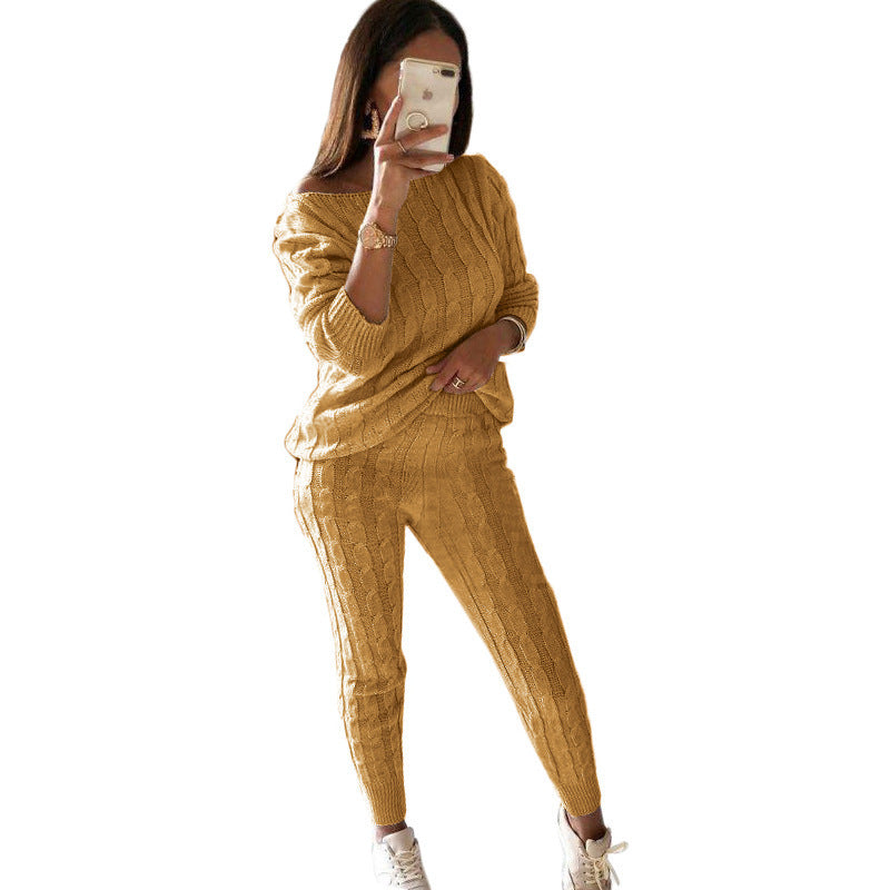 Women's Versatile Trendy Fashion Solid Color Sweaters