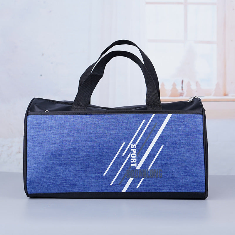 Men's Boarding Dry Wet Separation Fitness Short Travel Bags