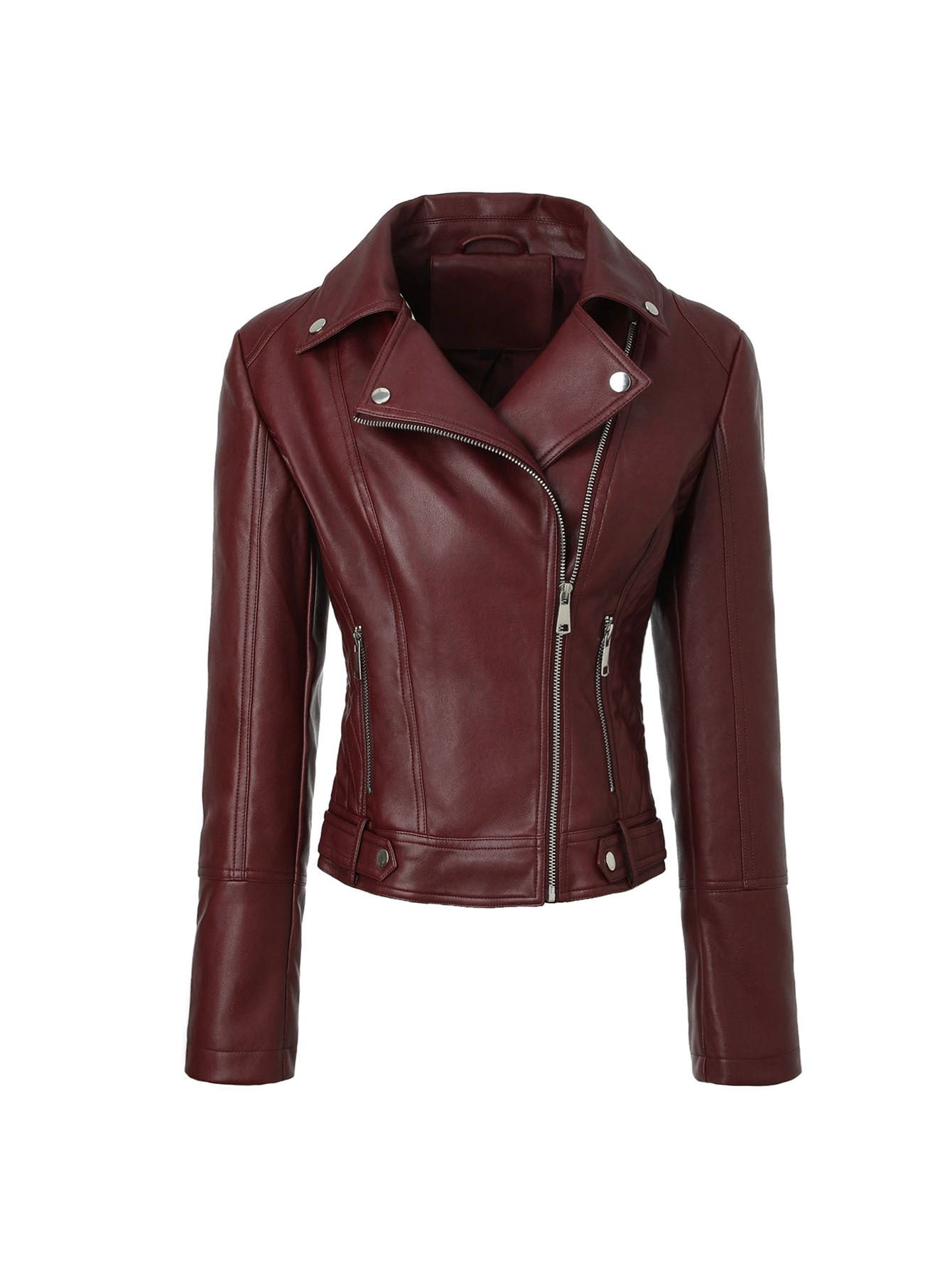 Women's Attractive Trendy Graceful Motorcycle Leather Shorts
