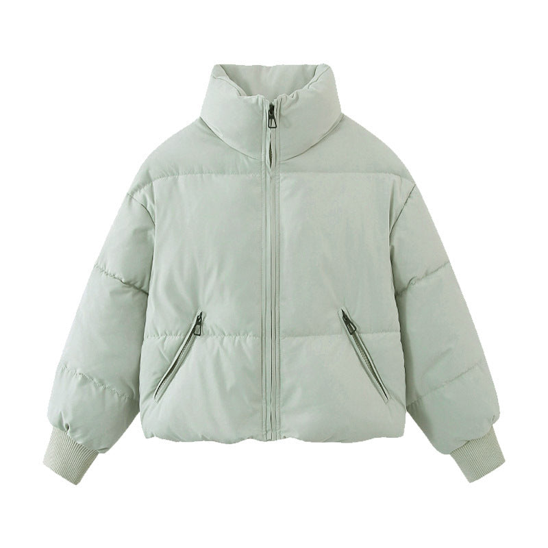 Women's Puffer Stand Collar Slimming Loose Warm Coats
