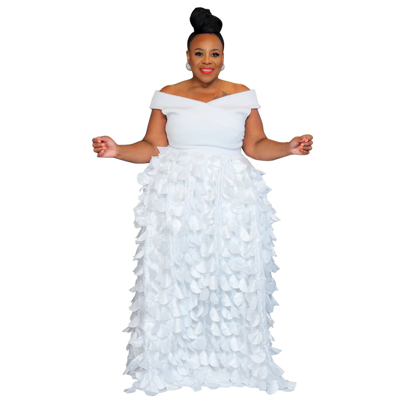 Women's African Dress High Waist Slimming Temperament Dresses