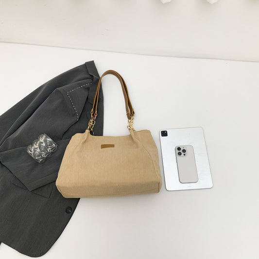Contrast Color Commuter Chain Underarm Female Shoulder Bags