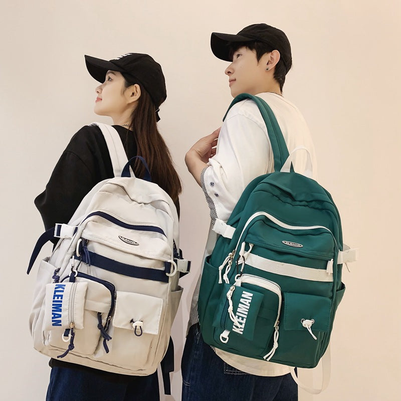 Large Capacity Leisure Couple Trendy Fashion Backpacks