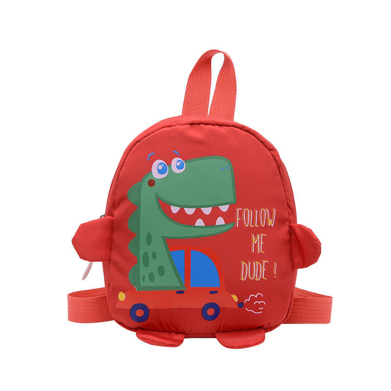 Comfortable Mini Boys Cute Dinosaur Snack Kindergarten School Bags
