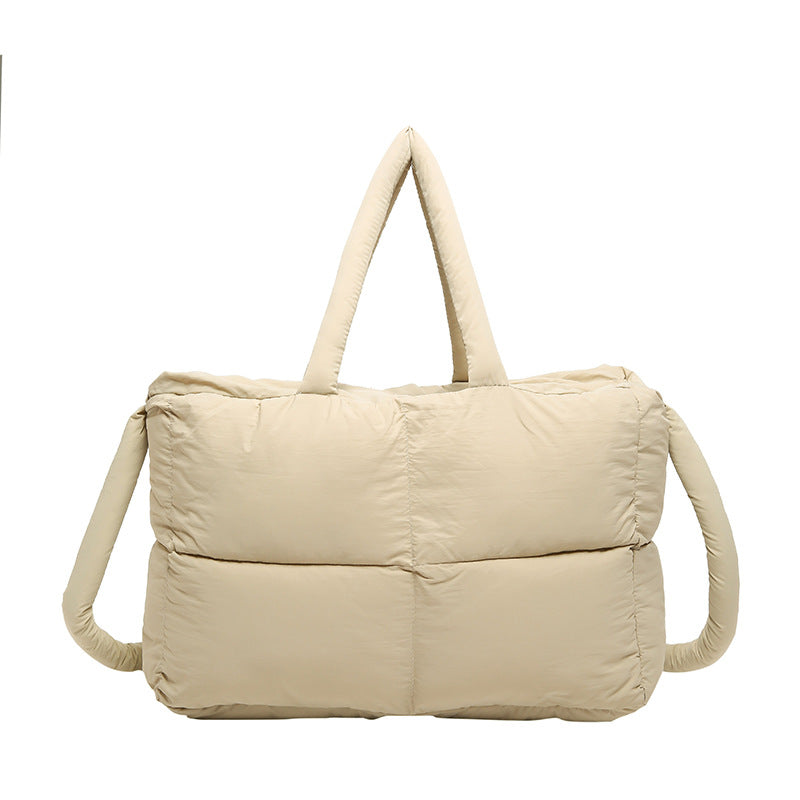 Cotton Filling Large Capacity Female Trendy Spring Crossbody Bags