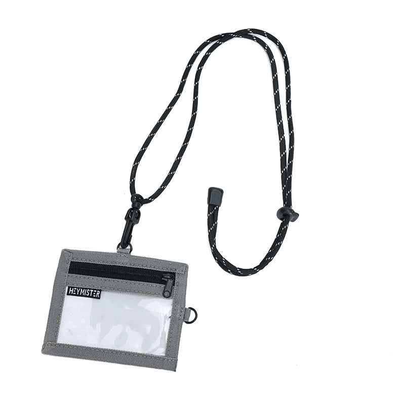 Work Permit Badge Multiple Slots Personality Bus Campus Name Card Holder