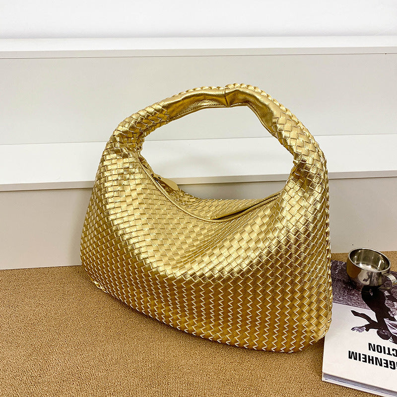 Women's Woven Large Capacity Commuter High-grade Bags