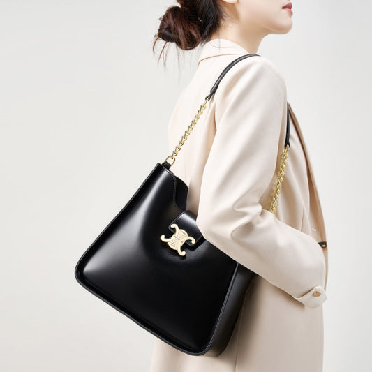 Women's Arc Super Popular High-grade Chain Genuine Leather Bags