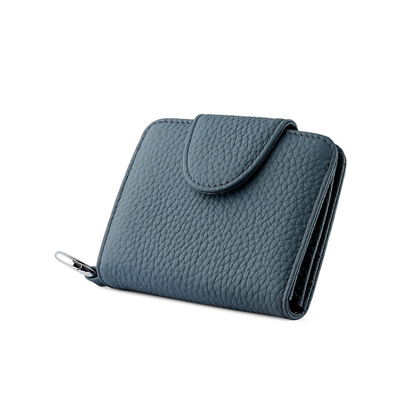 Women's Type First Layer Cowhide Genuine Leather Coin Purses