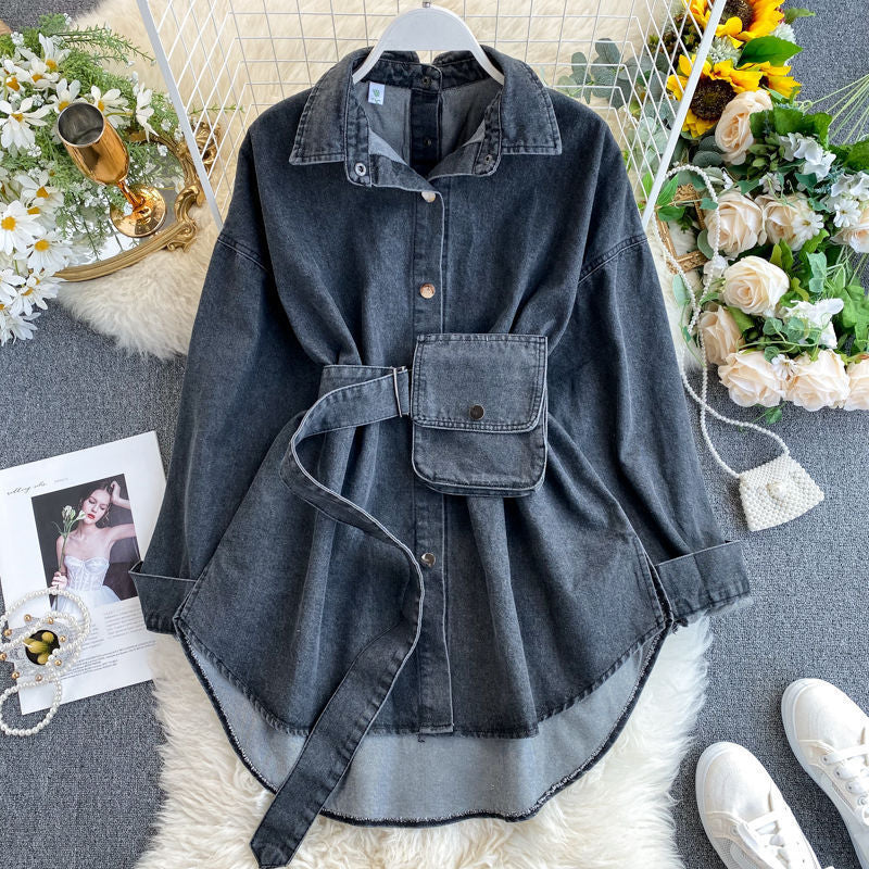 Women's More Than Fitted Waist Backless Wear Bag Blouses
