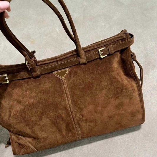 Elegant Fashionable Suede Design One Underarm Tote Bags
