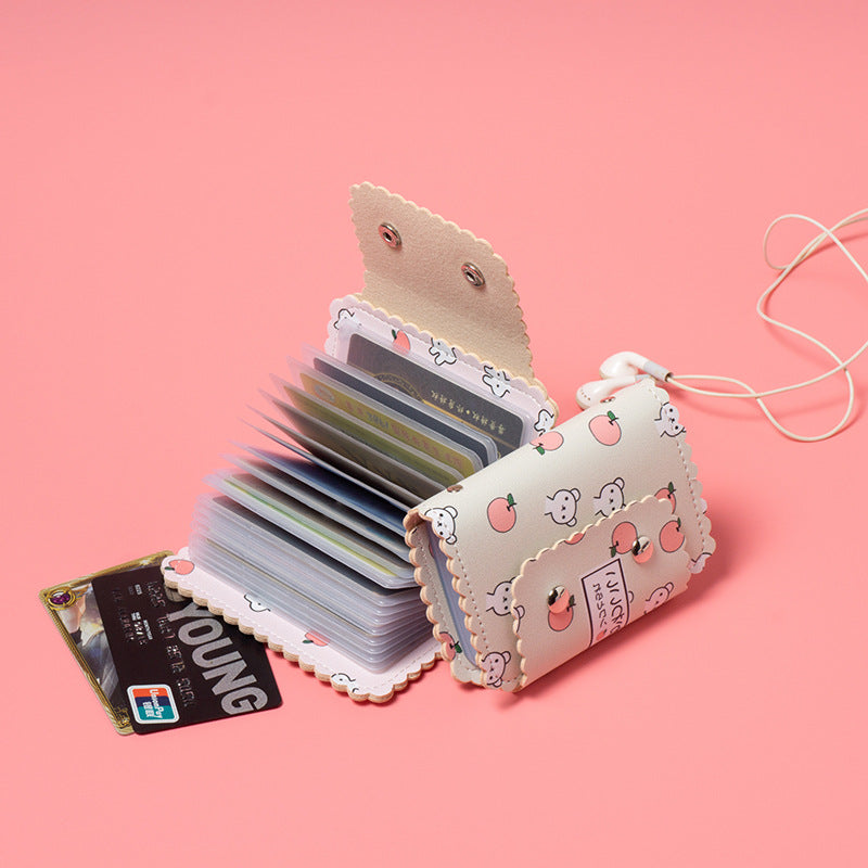Creative Large Capacity Multiple Slots Cute Card Holder