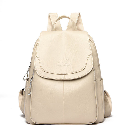 Women's Large Capacity Soft Korean Style Backpacks