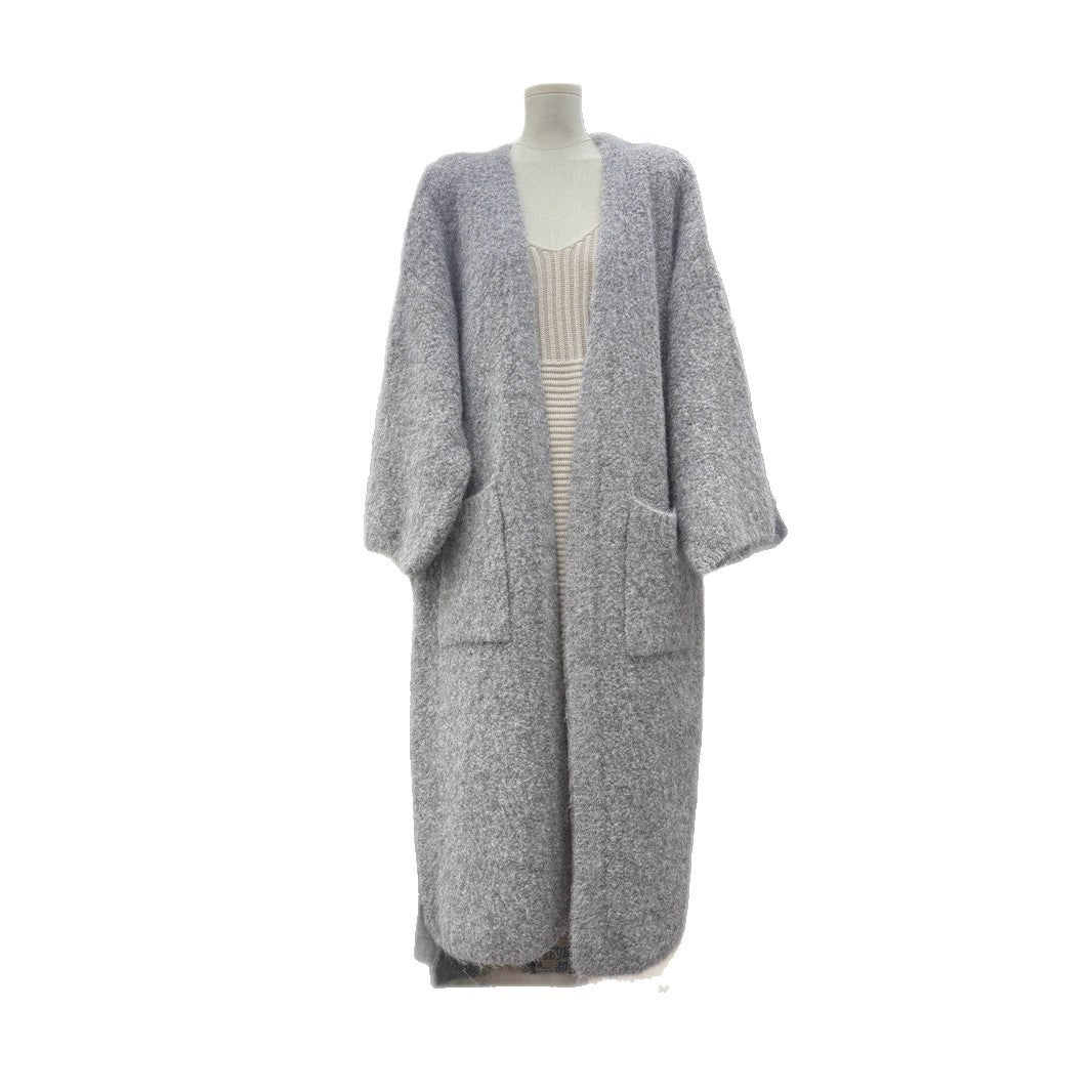 Long Knitted Korean Style Casual Loose Knitwear