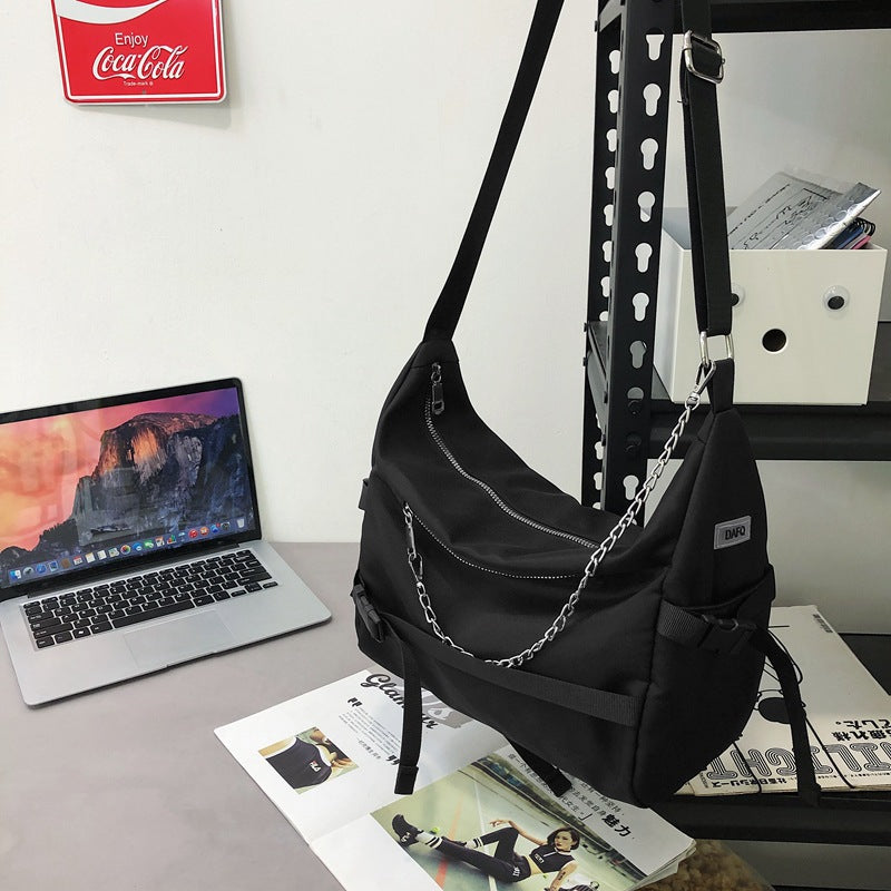 Women's & Men's & Large Capacity Fashion Mechanical Style Crossbody Bags