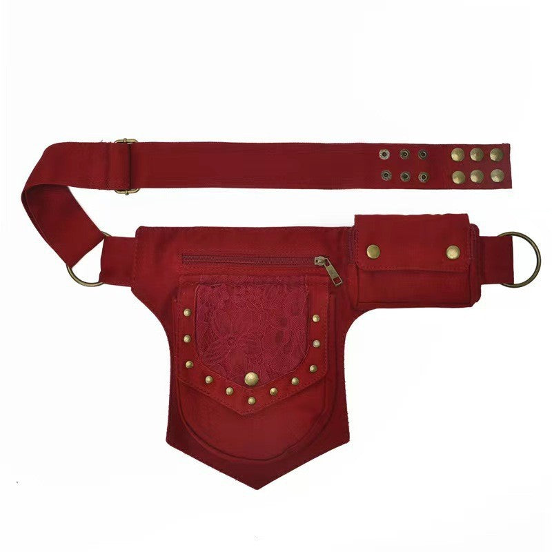 Women's & Men's & Vintage Fashion Multifunctional Storage Mobile Men's Waist Packs