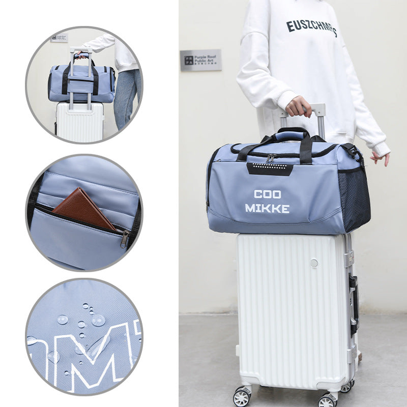 Women's Large Capacity Portable Dry Wet Separation Travel Bags