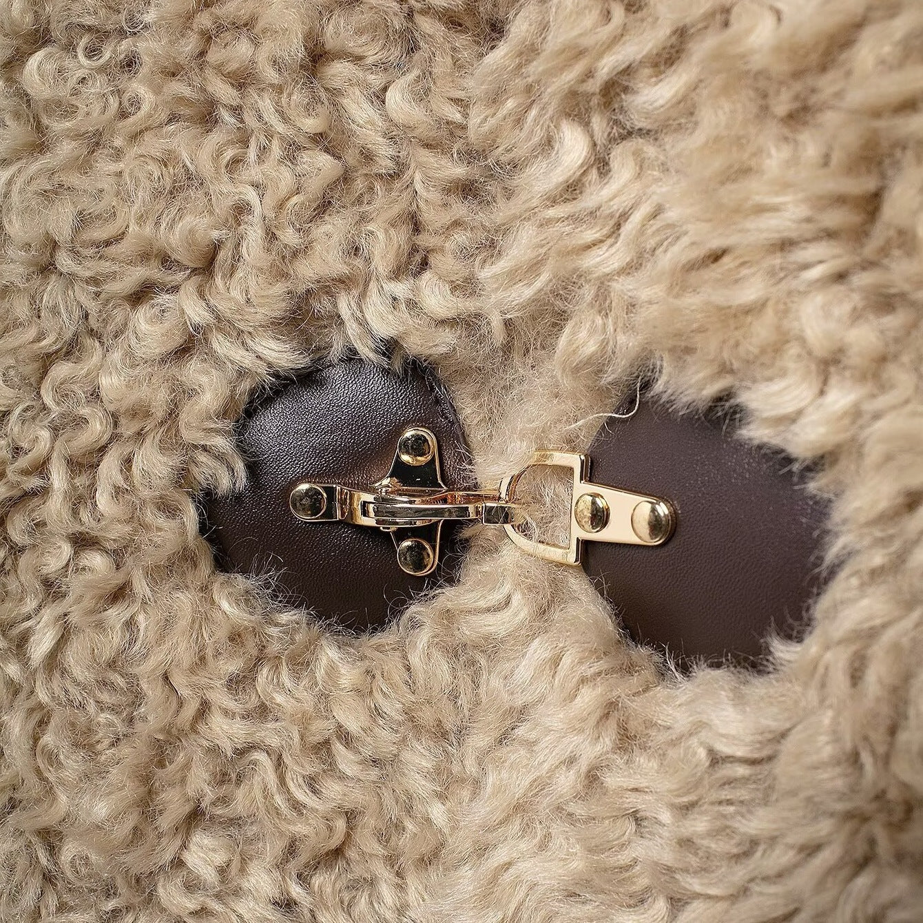 Women's Fashion Casual Polo Collar String Clip Jackets