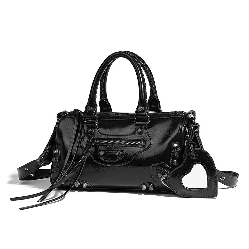 Stylish Paris Rivet Dark Motorcycle Hot Handbags