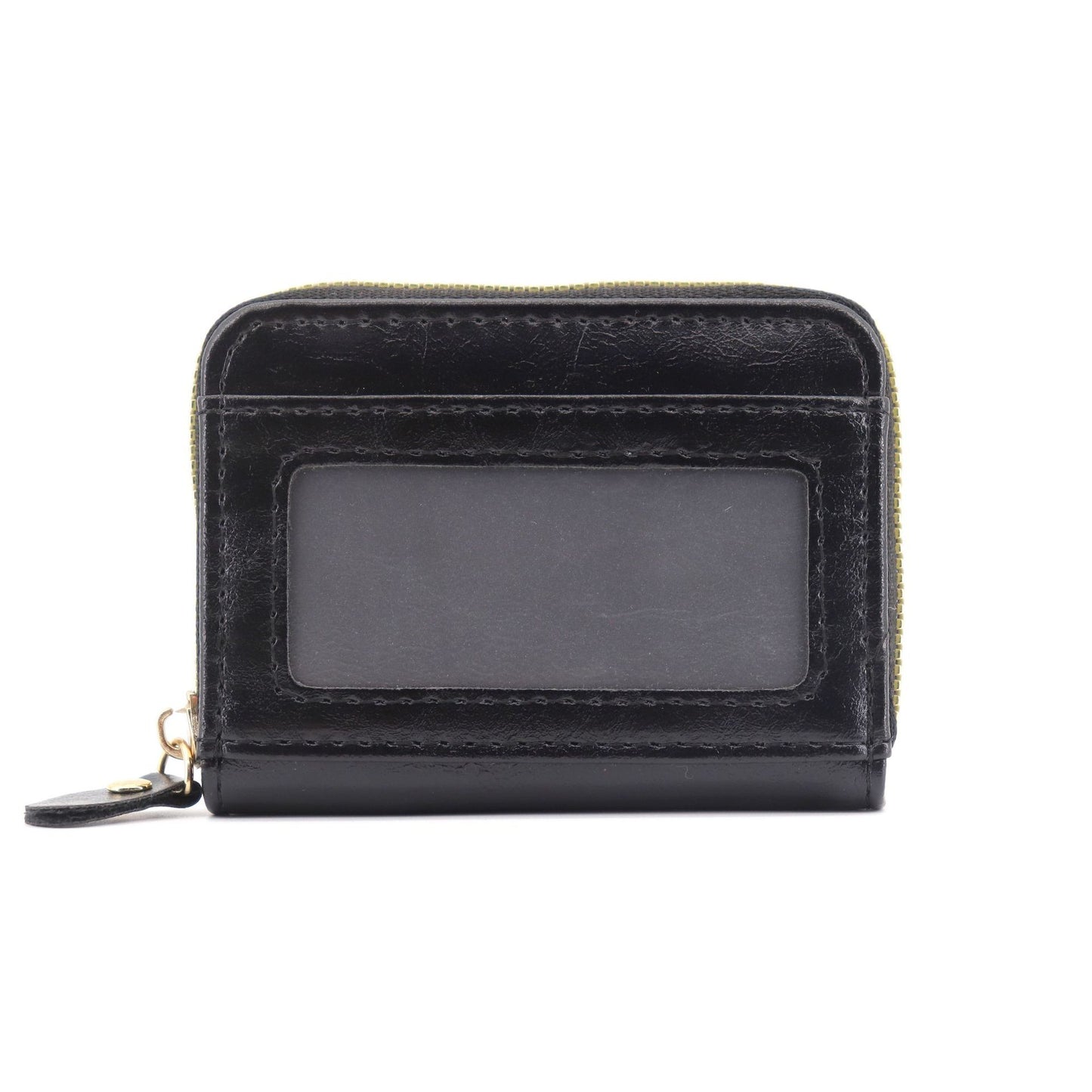 Oil Wax Vintage Organ Multifunctional Multi Card Holder