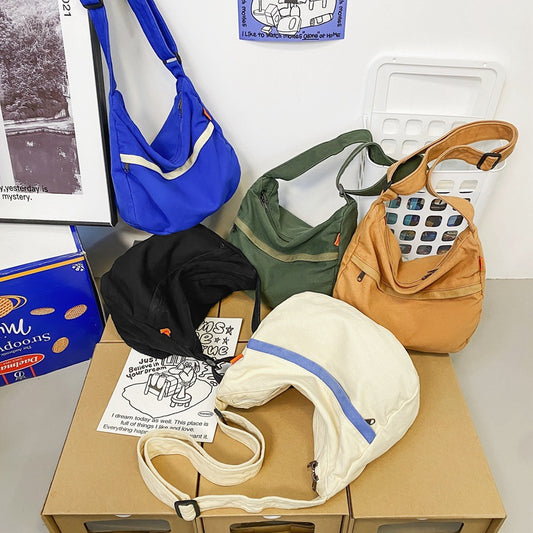 Canvas Can Speak Loudly To Our Material Stable Crossbody Bags