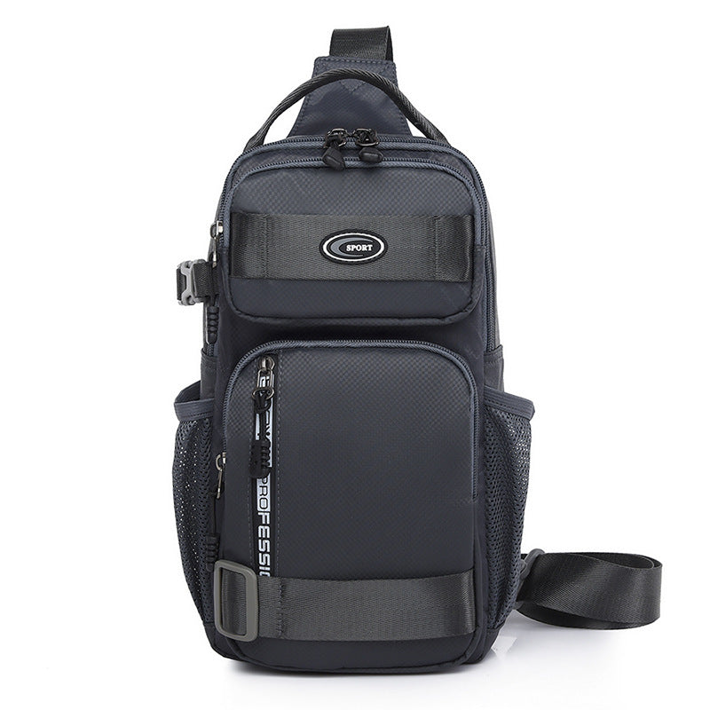 Men's Beautiful Durable Pretty Multifunctional Simple Men's Chest Bags