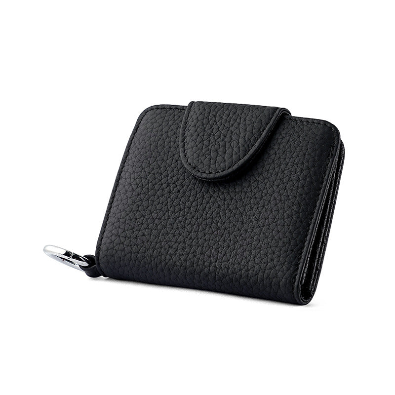 Women's Type First Layer Cowhide Genuine Leather Coin Purses