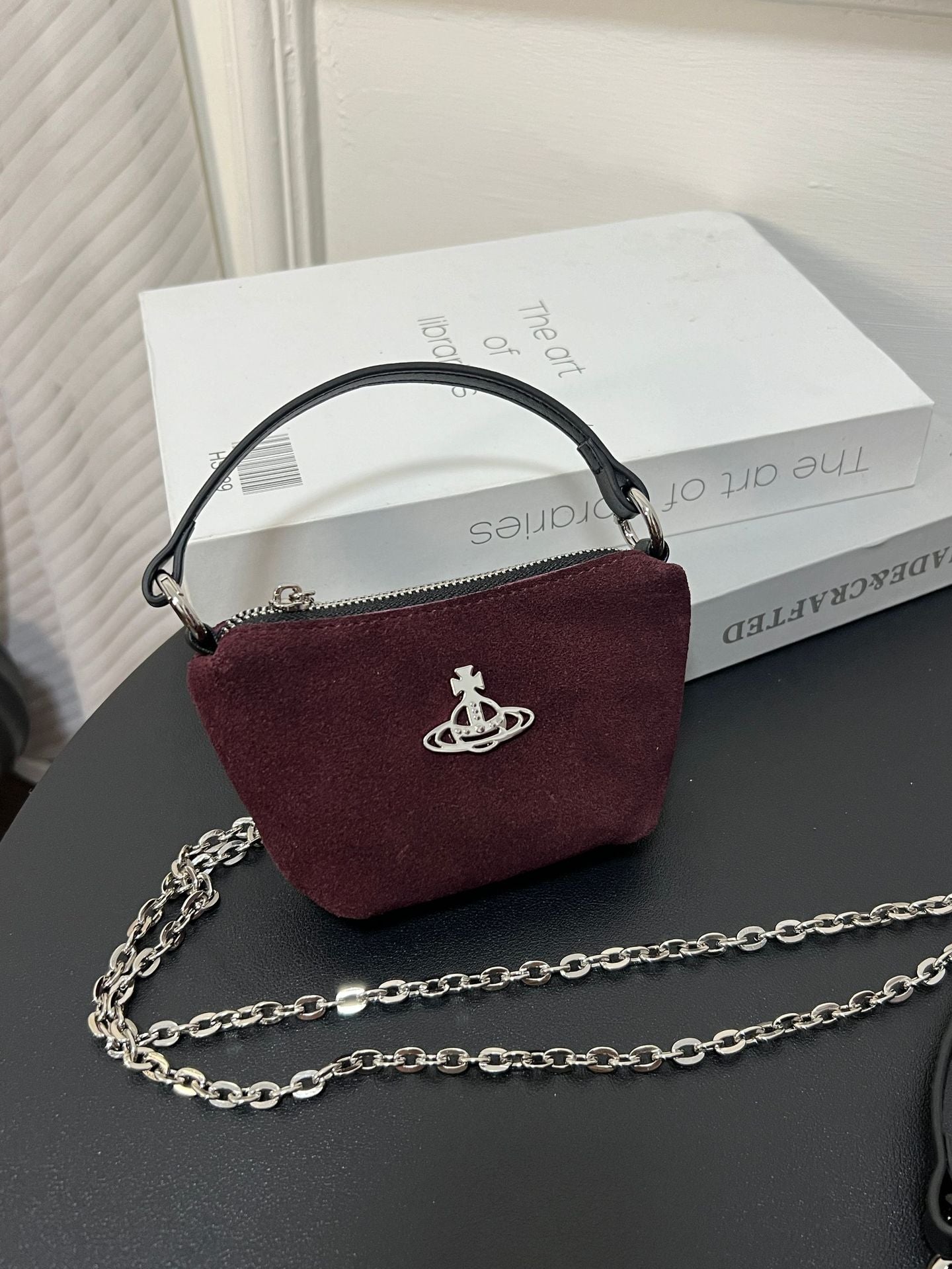 Fashion Elegant Print Chain Spicy Earphone Bags