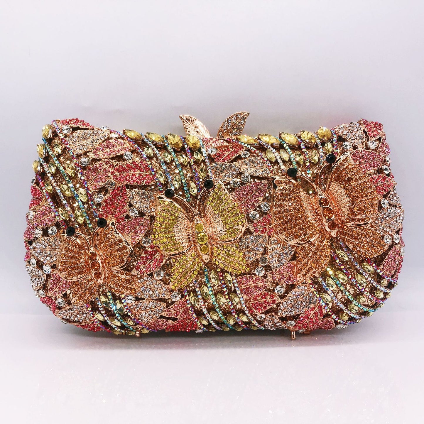 Women's Love Of Butterfly Diamond Banquet Party Bags