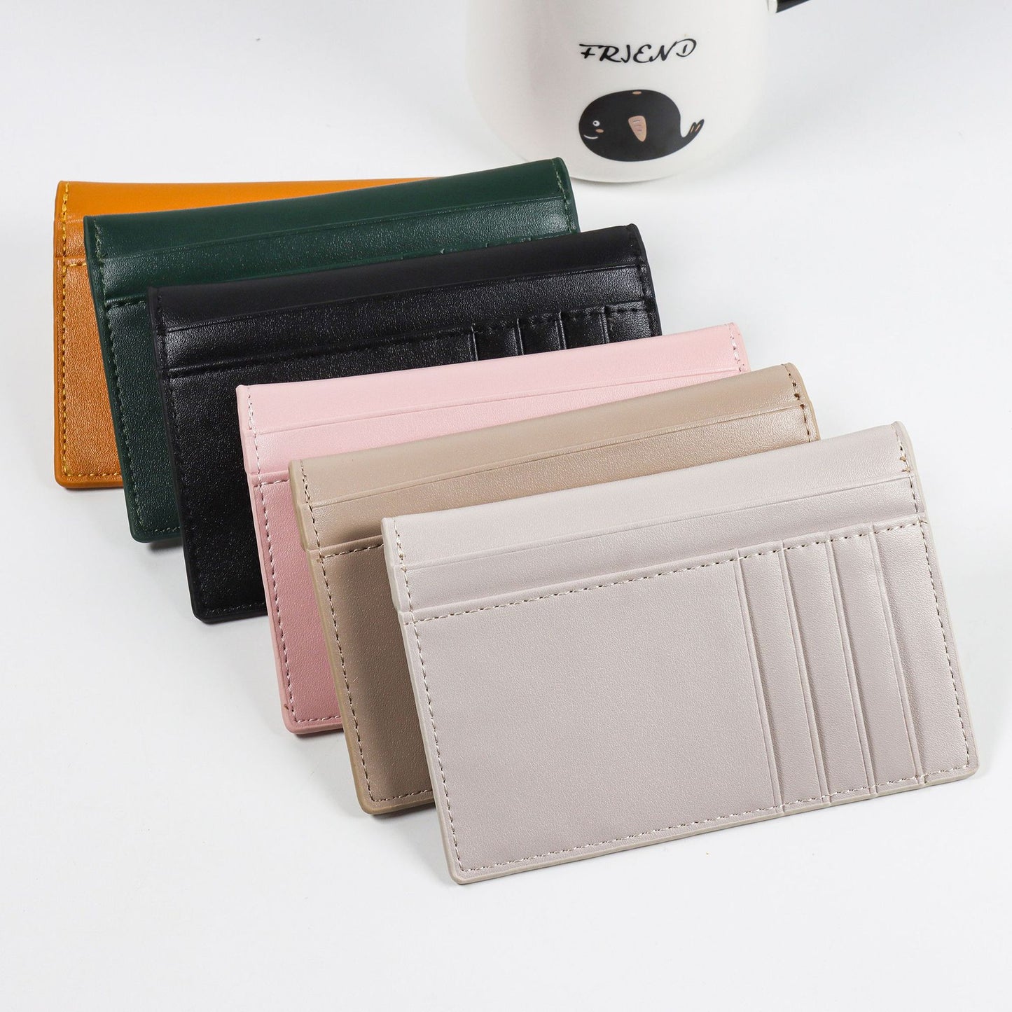 Creative Envelope Fashion Simple Texture Multiple Card Holder