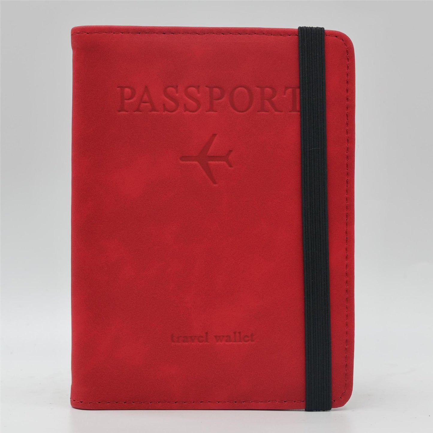 Cover Document Portable Lightweight Leather Clutch Id Package