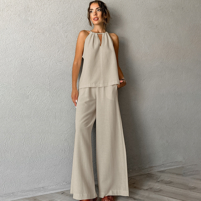 Summer Pure Color Design Sense High Suits