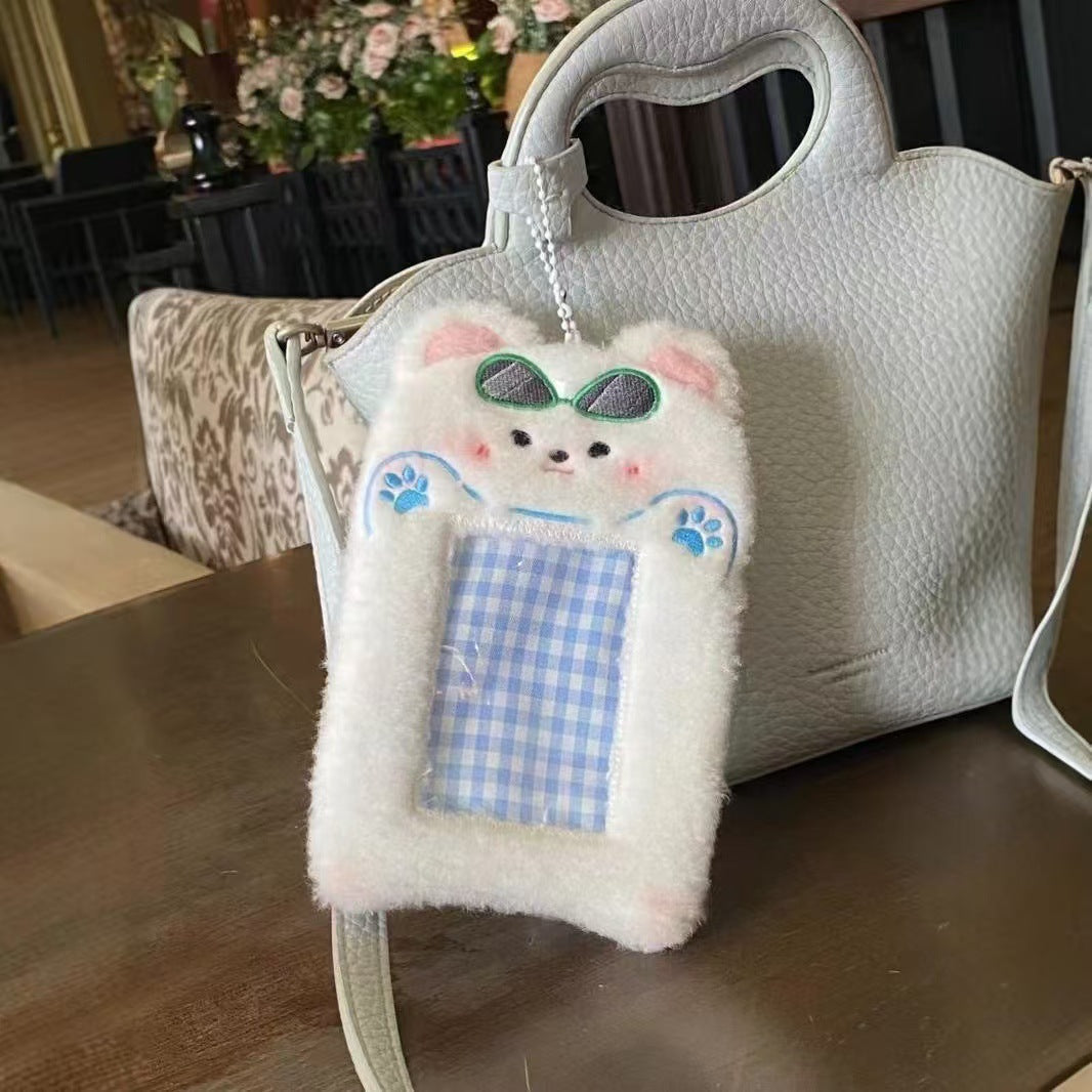 Cartoon Cute Polaroid Storage Pendant Star Card Holder