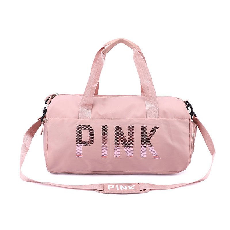 Women's & Men's Short Distance Waterproof Simple Large Capacity Travel Bags