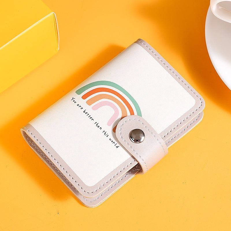 Women's Summer Fresh Driving License Large Capacity Card Holder