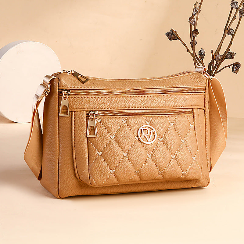 Women's Versatile Graceful Comfortable Summer Textured Crossbody Bags