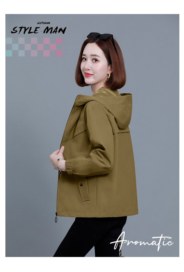 Women's Trench Spring Temperament Small Fashion Slimming Jackets